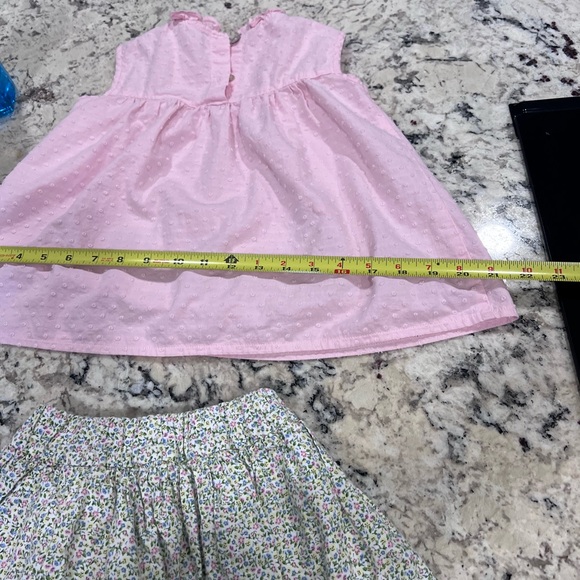 Kids Pink and Floral Matching Set size 5 - Picture 4 of 7